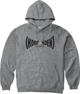 Bluzy męskie - bluza męska EMERICA (INDEPENDENT) SPAN PO HOODIE Grey/Heather - miniaturka - grafika 1