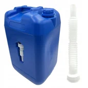 Kanistry - Kanister Baniak Pojemnik 20L Na Paliwo Olej Benzynę Z Lejkiem Bańka - miniaturka - grafika 1