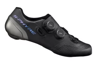 Męskie Buty Rowerowe, Szosowe Shimano Rc902 S-Phyre | Black - Rozmiar Euro 44 - Buty rowerowe - miniaturka - grafika 1