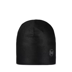 BUFF Czapka do biegania THERMONET REVERSIBLE HAT solid black - Czapki i chusty sportowe męskie - miniaturka - grafika 1