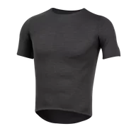 Koszulki sportowe męskie - PEARL IZUMI Koszulka termoaktywna MERINO BASE LAYER czarna - miniaturka - grafika 1