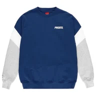 Bluzy sportowe męskie - Bluza Prosto Klasyk Crewneck Ekler KL231MSWE1024 - multikolor - miniaturka - grafika 1