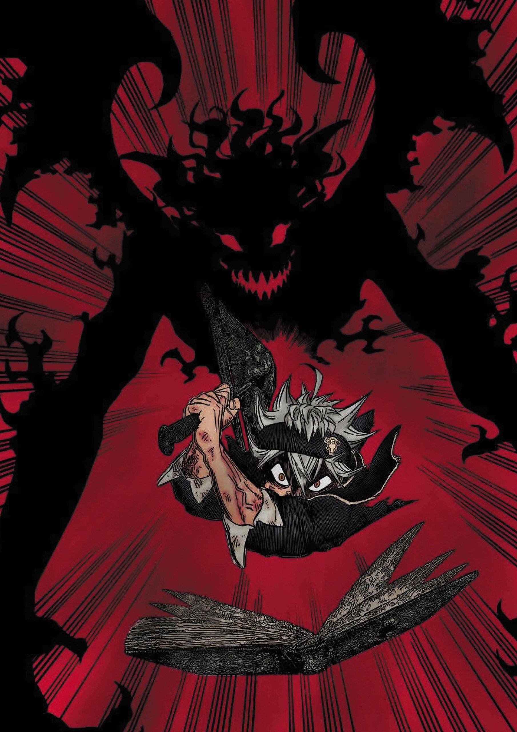 Plakat A1 Black Clover Anime Manga