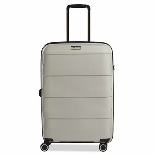 Stratic Słomka + wózek 4-kołowy 65 cm beige - Walizki - miniaturka - grafika 1