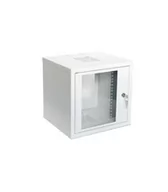 Anteny Wi Fi - ASSMANN ASSMANN Szafa krosowa wisząca niedzielona 10" 6U 300x315x306 mm drzwi szklane kolor szary CL-10 06U - miniaturka - grafika 1