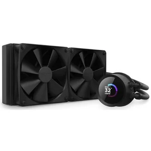NZXT Chłodzenie wodne Kraken 240 LCD - Wentylatory komputerowe - miniaturka - grafika 1