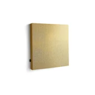 Płyty i maty izolacyjne - Panel akustyczny POLY, kwadratowy, 600x600x56 mm, ścienny, żółty - miniaturka - grafika 1