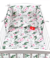 Pościel dla dzieci - BabyLux Pościel Do Łóżeczka 140x70 Dziecięca Niemowlęca 135X100 cm 3EL N110 - miniaturka - grafika 1