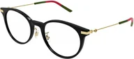 Okulary korekcyjne, oprawki, szkła - Gucci Okulary korekcyjne GG1199OA-001 - miniaturka - grafika 1