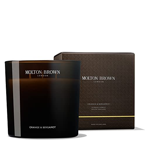 Molton Brown Luksusowa świeca zapachowa Orange & Bergamot (potrójny knot), 600 ml