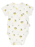 Body dla niemowląt - Dziewczęce body krótki rękaw cytrynki Nicol,r.62 - miniaturka - grafika 1