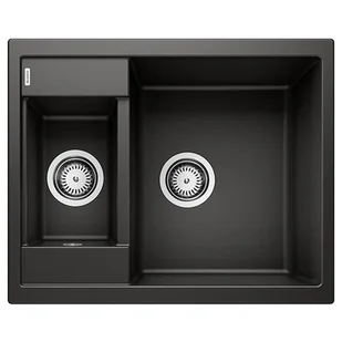 Blanco Zlew METRA 6 Czarny odwracalny 525923 - Zlewozmywaki - miniaturka - grafika 1
