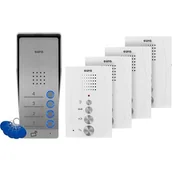 Akcesoria do domofonów i wideodomofonów - Eura-Tech Domofon ADP-64A3W Raty A31A266 - miniaturka - grafika 1