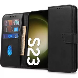 Etui Braders Wallet do Samsung Galaxy S23 Czarne - Etui i futerały do telefonów - miniaturka - grafika 1