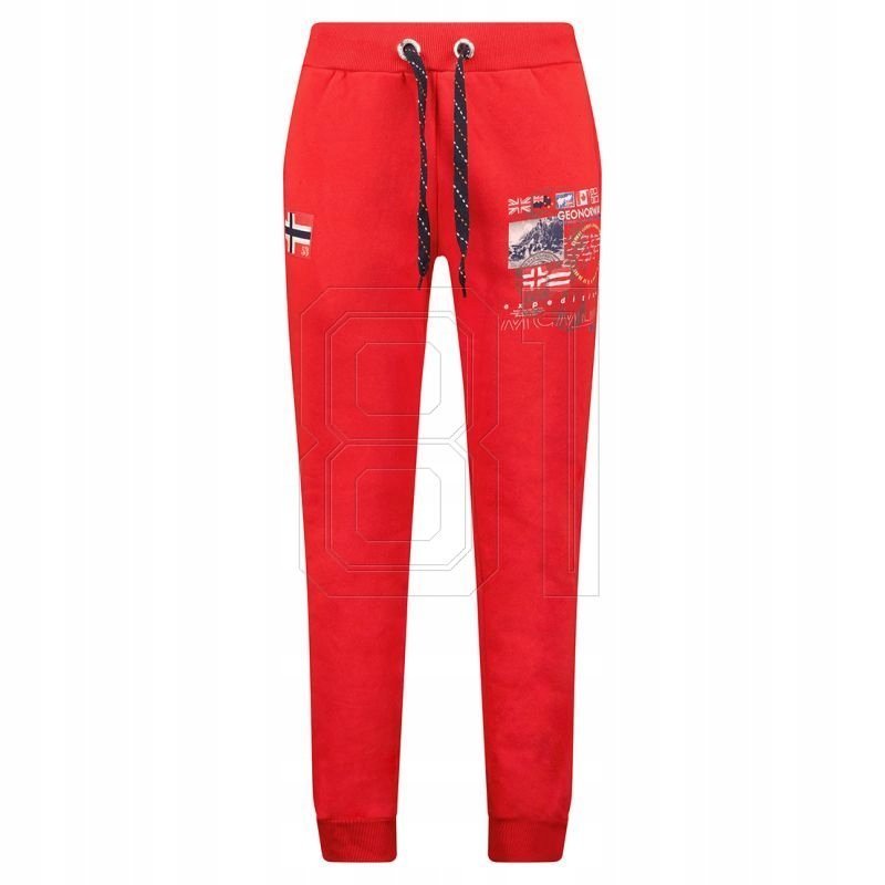 Spodnie Geographical Norway Meographe EO Men 100 M WW5807H/GNO-RED L