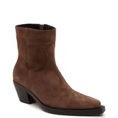 Botki damskie - Pinko Kowbojki MOZART TEXANO | zamsz - miniaturka - grafika 1