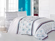 Pościel - Brielle Pościel bawełniana Fancy Blue - miniaturka - grafika 1