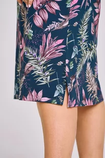 KOSZULA TARO 3169 HELEN SS24 01 (kolor granat, rozmiar XXL) - Piżamy damskie - miniaturka - grafika 3