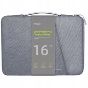 Torby na laptopy - INNOSTYLE TORBA NA LAPTOPA 15 6 16 WODOODPORNA ETUI OMNIPROTECT PLUS SZARA - miniaturka - grafika 1