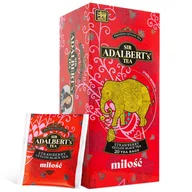 Herbata - Sir Adalbert's Miłość - Strawberry Black Tea 20szt - miniaturka - grafika 1