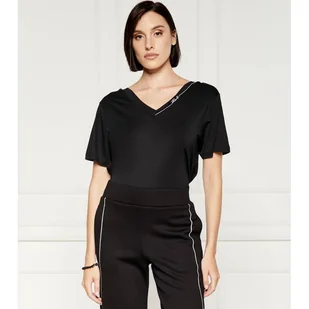 Karl Lagerfeld T-shirt Regular Fit - Koszulki i topy damskie - miniaturka - grafika 1