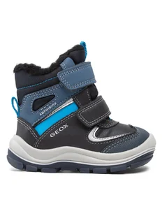 Geox Śniegowce B Flanfil B.B Abx H B263VH 050FU C4231 M Granatowy - Buty dla chłopców - miniaturka - grafika 1