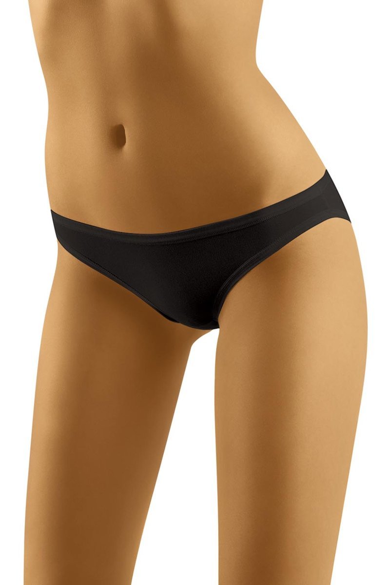 Wol-Bar Soft Mild czarny S Majtki figi