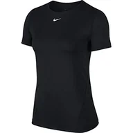 Koszulki i topy damskie - Nike Koszulka treningowa Pro Women's Short-Sleeve Training Top wielokolorowa Dark Beetroot/Black S - miniaturka - grafika 1