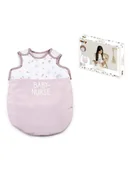 Akcesoria dla lalek - Smoby Śpiworek w kolorze jasnoróżowym dla lalek - 18 m+ - miniaturka - grafika 1