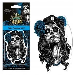 Zapach do samochodu AROMA Muertos - Blue Diamond Girl - Zapachy samochodowe - miniaturka - grafika 1