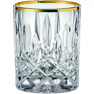 Nachtmann Noblesse zestaw szklanek do whisky ze złotym rantem 295 ml. 2 szt. - Szklanki - miniaturka - grafika 1