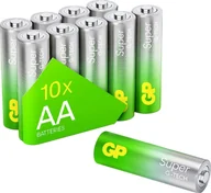 Baterie i akcesoria - GP 6+4 GP Super Alkaline 1,5V AA Mignon LR06 GPSUP15A980C10 - miniaturka - grafika 1