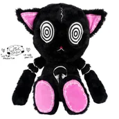 Maskotki i pluszaki - Maskotka Gus Fink czarny kot HypnoCat Plushie Pal - miniaturka - grafika 1