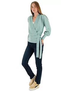 ICHI Damski sweter IHOLENE CA2, 164404/Abyss, XS - Swetry damskie - miniaturka - grafika 1