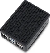 Komputery jednopłytkowe - OEM Obudowa do Raspberry Pi 5 - aluminiowa - czarna} - miniaturka - grafika 1