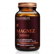 Witaminy i minerały - Doctor Life Magnez Optima chelat aminokwasowy i Jabłczan Magnezu 200 mg - suplement diety 100 szt. - miniaturka - grafika 1
