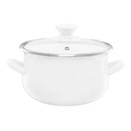 Garnki - Garnek EMALIA OLKUSZ Pyza Kremowy 22 cm - miniaturka - grafika 1