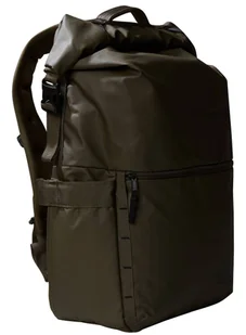 Plecak miejski The North Face Base Camp Voyager Rolltop - new taupe green / tnf black - Plecaki - miniaturka - grafika 1