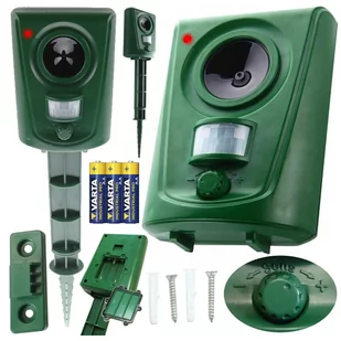 ODSTRASZACZ ZWIERZĄT Ptaków Kotów Psów Det. Ruchu D165Z - Zwalczanie i odstraszanie szkodników ODSTRASZACZ ZWIERZĄT Ptaków Kotów Psów Det. Ruchu D165Z - Zwalczanie i odstraszanie szkodników - miniaturka - grafika 1