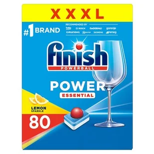 Finish Tabletki do zmywarki Power Essential Lemon 80 szt. - Środki do zmywarek - miniaturka - grafika 1
