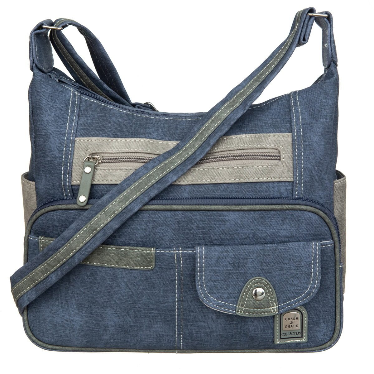 Średnia Torebka Damska Charm&Shape na ramię Jeans