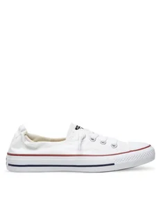 Converse Trampki Chuck Taylor All Star Shoreline Slip 537084C Biały - Trampki damskie - miniaturka - grafika 1