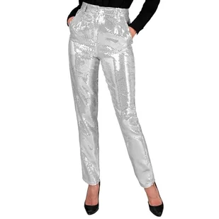 WIDMANN MILANO PARTY FASHION - Cekinowe spodnie damskie Party Fashion, Disco Fever, Schlagermove, spodnie damskie - Spodnie damskie - miniaturka - grafika 1