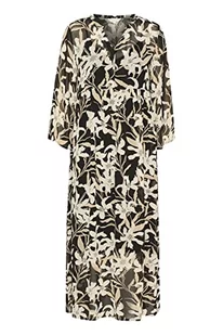 Part Two Polonia Sukienka Casual Damska, Nadruk z czarnym kwiatem, 36 - Sukienki - miniaturka - grafika 1