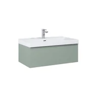 Szafki łazienkowe - Szafka łazienkowa pod umywalkę Elita Look 80 cm sage mat RE010803021470 - miniaturka - grafika 1