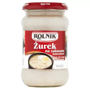 Rolnik Żurek domowy 370 ml - Koncentraty warzywne, przeciery - miniaturka - grafika 1