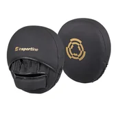 Pozostałe akcesoria do sportów walki - inSPORTline Tarcze bokserskie łapy inSPORTline Luvas, Czarny 22075 - miniaturka - grafika 1