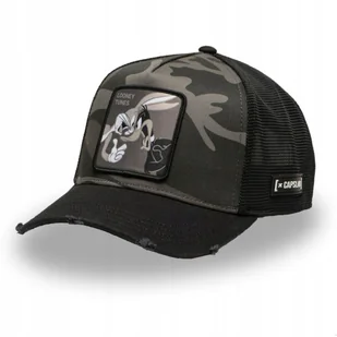 Czapka z daszkiem Capslab Looney Tunes Daffy Duck Bugs Bunny Trucker - CL/LOO11/1/PCT/BD - Czapki i chusty sportowe męskie - miniaturka - grafika 1
