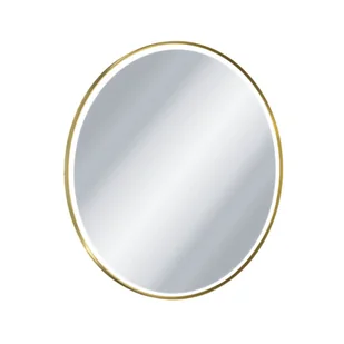 Lustro łazienkowe led barwa zmienna okrągłe 100 cm Excellent Corido złoty szczotkowany DOEX.CO100.GB - Lustra Lustro łazienkowe led barwa zmienna okrągłe 100 cm Excellent Corido złoty szczotkowany DOEX.CO100.GB - Lustra - miniaturka - grafika 1