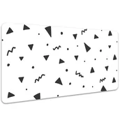 Podkładki na biurko - Podkładka na całe biurko Geometryczne kształty 100x50 cm - miniaturka - grafika 1
